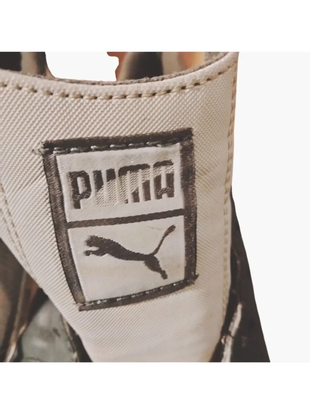 Puma Argentina Vintage Soccer Shoes Lace Up Style Gray White Mens Size 9.5
